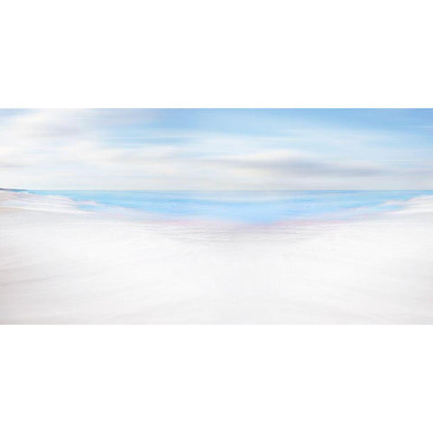 Beach Photography VII Gold Ornate Wood Framed Art Print with Double Matting by McLoughlin, James