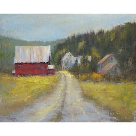 North Country I Gold Ornate Wood Framed Art Print with Double Matting by Wendling, Marilyn