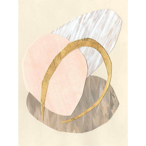 Palm Springs I Gold Ornate Wood Framed Art Print with Double Matting by Stramel, Renee W.