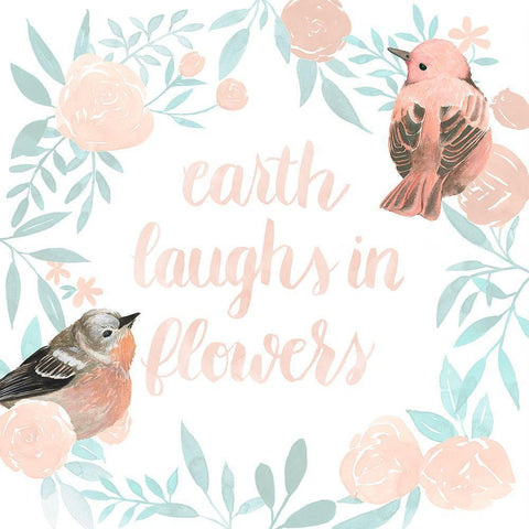 Spring Awakening I White Modern Wood Framed Art Print by Popp, Grace