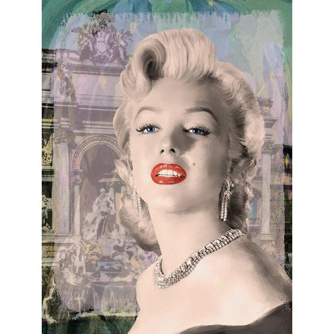 Girls Best Friend Black Modern Wood Framed Art Print with Double Matting by Michaels, Jerry