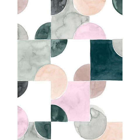 Muted Mystery III Black Modern Wood Framed Art Print by Popp, Grace
