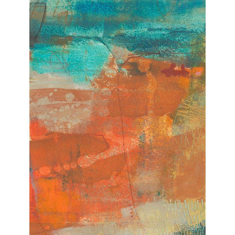 Alira IV Black Modern Wood Framed Art Print with Double Matting by Jachimiec, Sue