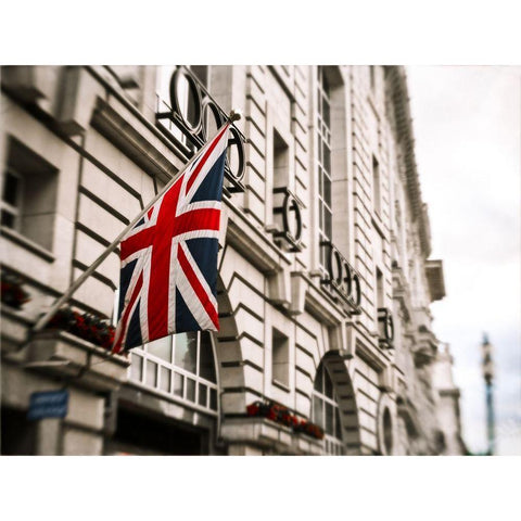 London Scene II Gold Ornate Wood Framed Art Print with Double Matting by Quintero, Sonja