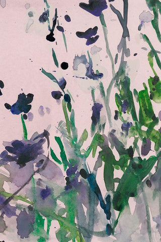 Garden Moment IV Black Ornate Wood Framed Art Print with Double Matting by Dixon, Samuel