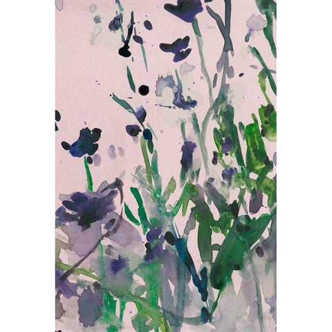 Garden Moment IV Black Modern Wood Framed Art Print by Dixon, Samuel