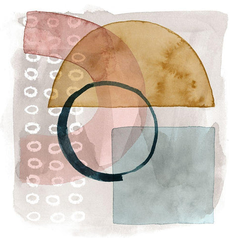 Hygge Formation II White Modern Wood Framed Art Print by Popp, Grace