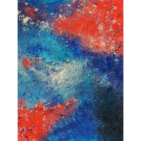 Harmonious Balance II Black Modern Wood Framed Art Print by Moore, Regina