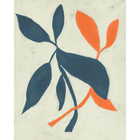 Tropic I White Modern Wood Framed Art Print by Zarris, Chariklia