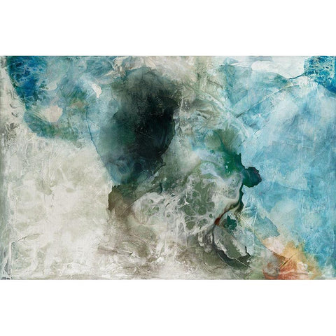 Experiment II Black Modern Wood Framed Art Print with Double Matting by Jasper, Sisa