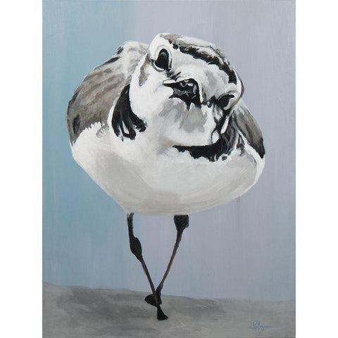 Swagger Black Modern Wood Framed Art Print by Roll, Dlynn