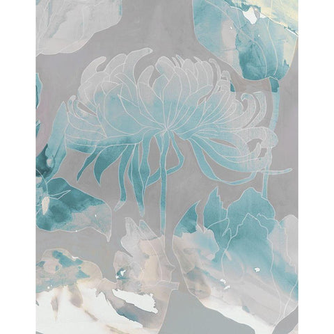 Beloved III Black Modern Wood Framed Art Print with Double Matting by Jasper, Sisa