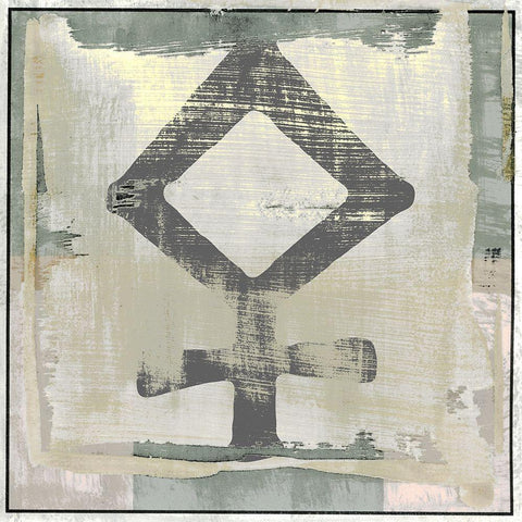 The Deities, Minerva White Modern Wood Framed Art Print with Double Matting by Aryai, Sia