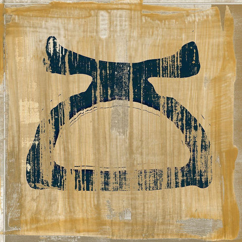 The Deities, Vulcan Black Modern Wood Framed Art Print with Double Matting by Aryai, Sia