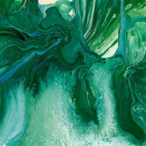 Amazonian II White Modern Wood Framed Art Print by Ludwig, Alicia