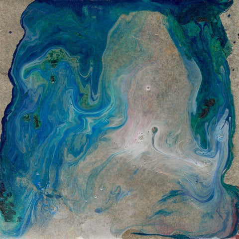 Barrier Island II Black Modern Wood Framed Art Print by Ludwig, Alicia