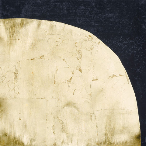 Shape Shifter II White Modern Wood Framed Art Print with Double Matting by Stramel, Renee W.