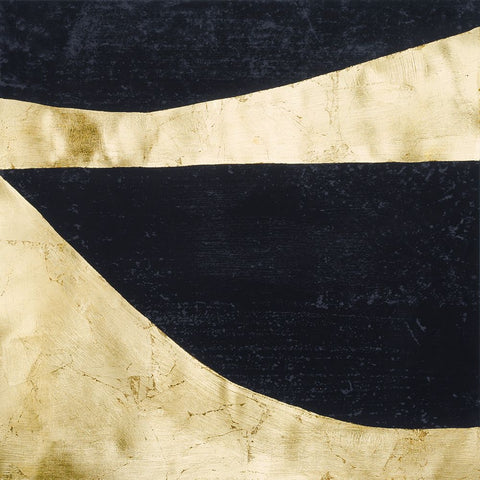 Shape Shifter VIII Black Ornate Wood Framed Art Print with Double Matting by Stramel, Renee W.