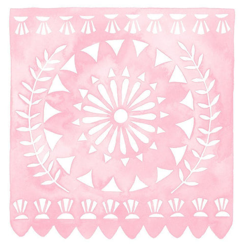 Dia de Fiesta I Gold Ornate Wood Framed Art Print with Double Matting by Popp, Grace