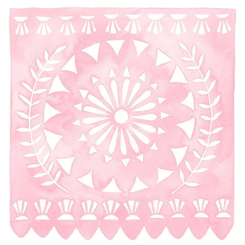 Dia de Fiesta I Black Ornate Wood Framed Art Print with Double Matting by Popp, Grace