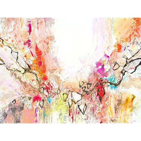 White Series VII Black Modern Wood Framed Art Print by Gardner, Jennifer