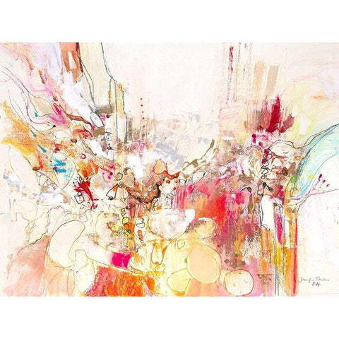 White Series XI White Modern Wood Framed Art Print by Gardner, Jennifer