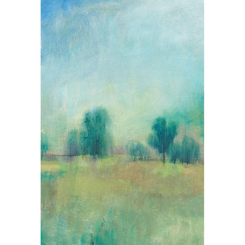 Serene Spring I White Modern Wood Framed Art Print by OToole, Tim