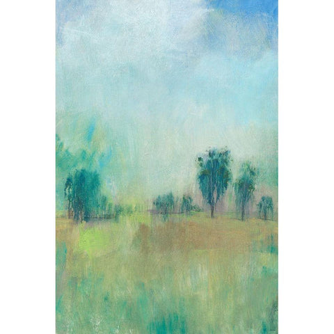 Serene Spring II White Modern Wood Framed Art Print by OToole, Tim