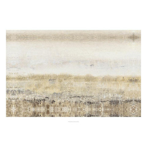 Subtle Meadow II Black Modern Wood Framed Art Print with Double Matting by OToole, Tim