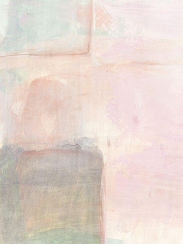 Morning Meditation I Black Ornate Wood Framed Art Print with Double Matting by Borges, Victoria