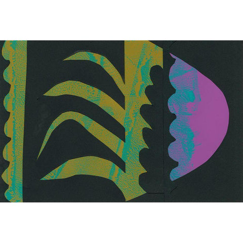 Cabana II Black Modern Wood Framed Art Print by Stramel, Renee W.