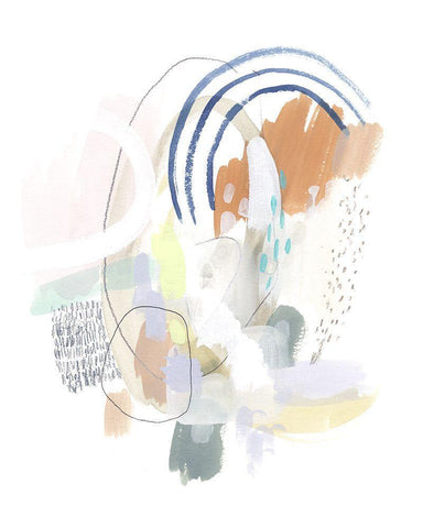 Double Dutch III Black Ornate Wood Framed Art Print with Double Matting by Borges, Victoria