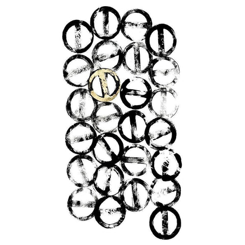 Turn Keys I White Modern Wood Framed Art Print by Guthrie, Jenna