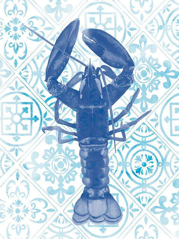 Marine Morocco III Black Ornate Wood Framed Art Print with Double Matting by Popp, Grace