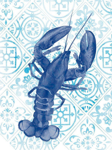 Marine Morocco IV Black Ornate Wood Framed Art Print with Double Matting by Popp, Grace