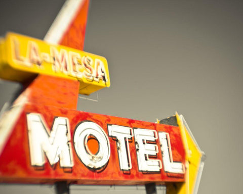 Cafe Rock II White Modern Wood Framed Art Print with Double Matting by Quintero, Sonja