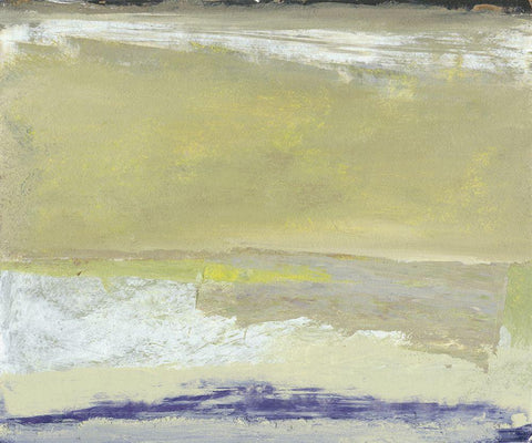 Horizon at Daybreak I Black Ornate Wood Framed Art Print with Double Matting by Gordon, Sharon