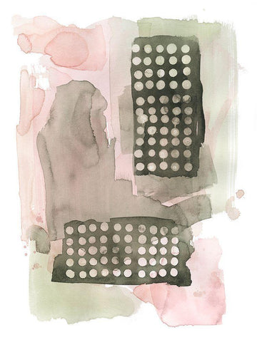 Watermelon Seeds I Black Ornate Wood Framed Art Print with Double Matting by Popp, Grace