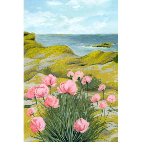 Cliffside I Black Modern Wood Framed Art Print with Double Matting by Popp, Grace