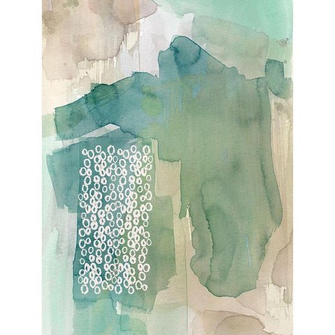 Keepsake I Black Modern Wood Framed Art Print with Double Matting by Popp, Grace