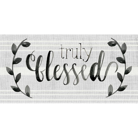 Our Nest is Blessed II White Modern Wood Framed Art Print by Parker, Jennifer Paxton