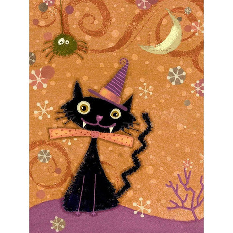 EEK I Gold Ornate Wood Framed Art Print with Double Matting by Eisner, Viv