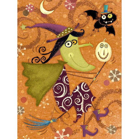 EEK IV Black Modern Wood Framed Art Print by Eisner, Viv
