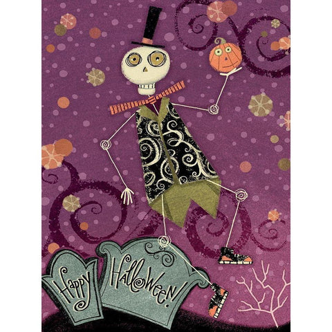 EEK V White Modern Wood Framed Art Print by Eisner, Viv