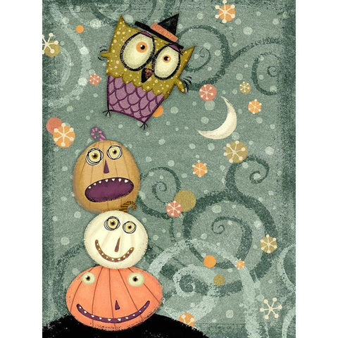 EEK VI Black Modern Wood Framed Art Print by Eisner, Viv