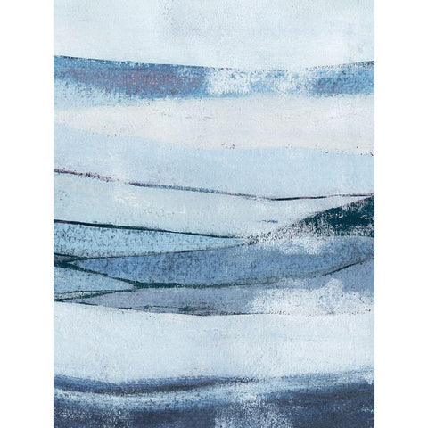 Opalite Pasture II Black Modern Wood Framed Art Print by Popp, Grace