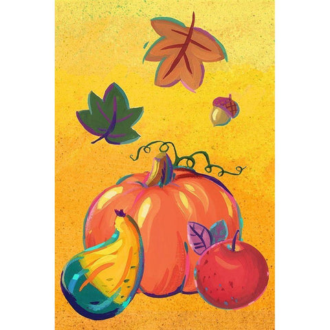 Graphic Cornucopia I Black Modern Wood Framed Art Print with Double Matting by Eisner, Viv