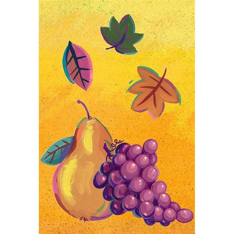 Graphic Cornucopia II Black Modern Wood Framed Art Print by Eisner, Viv