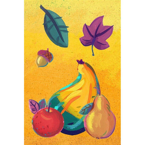 Graphic Cornucopia III Black Modern Wood Framed Art Print with Double Matting by Eisner, Viv