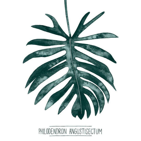 Gemstone Tropicale I Black Modern Wood Framed Art Print by Popp, Grace